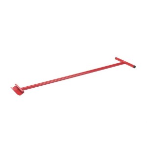 Timon pour chariot de transport standard bleu