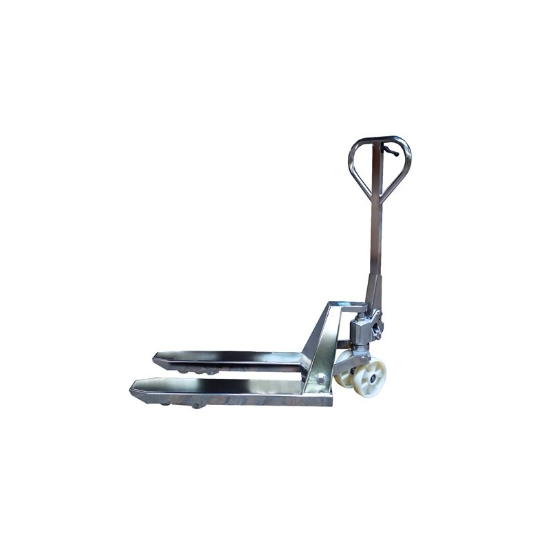 Transpalette manuel 800 mm inox 316 capacité 2500 kg