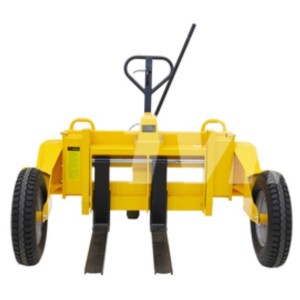 Transpalette tout terrain roues gonflables