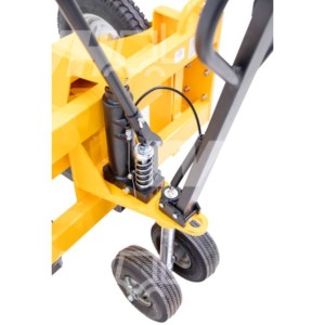 Transpalette tout terrain roues gonflables