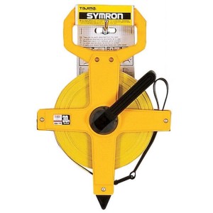Décamètre SYMRON 30 mètres avec cadre - TAJIMA