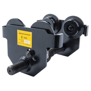 Chariot porte palan noir pour salle de spectacle 2T