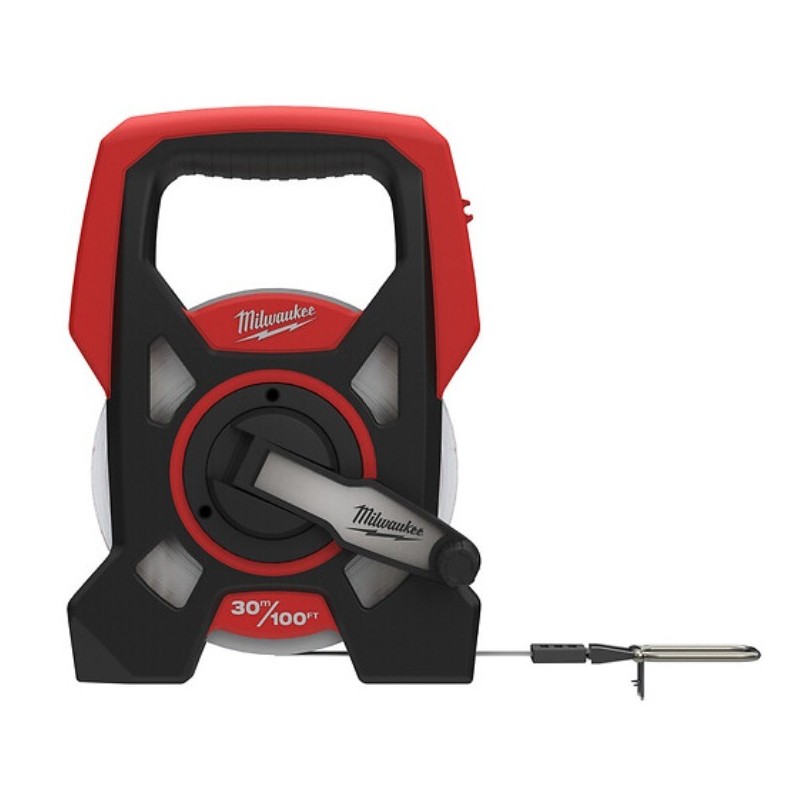 Mesure roulante longue à boîtier ouvert 30 m - MILWAUKEE