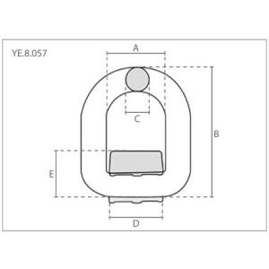 Anneau de levage à souder
