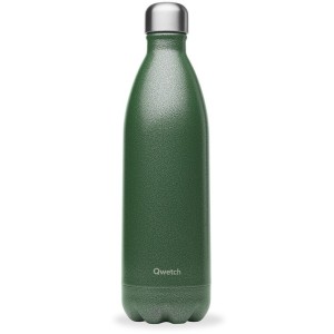 Bouteille 1L isotherme double paroi bleu