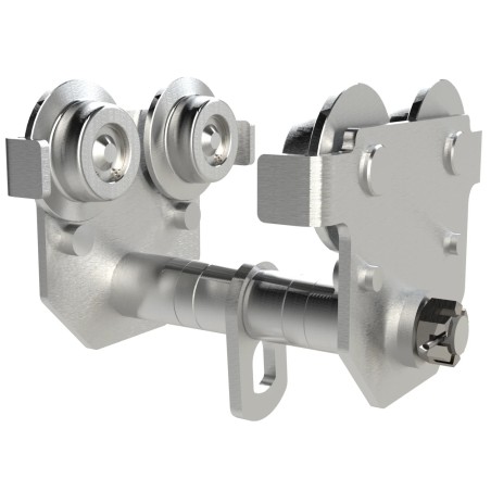 Chariot porte palan INOX AISI 304