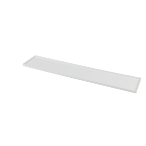 Plateau de présentation 500x100mm blanc