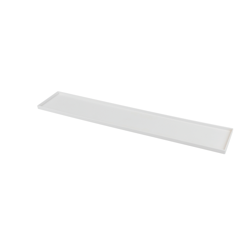 Plateau de présentation 500x100mm blanc