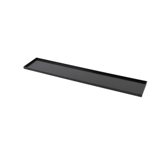 Plateau de présentation 600x100mm pour vitrine blanc