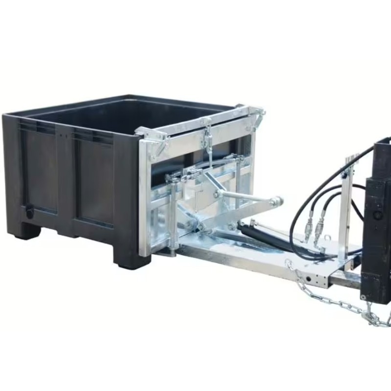 Basculeur pour transport et nettoyage des box palette