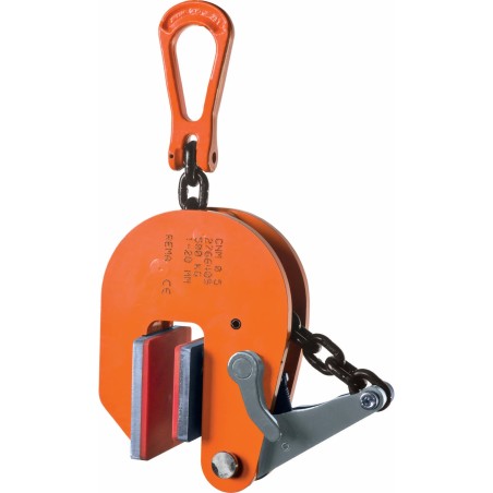 Pince de levage vertical protection marquage