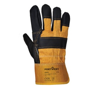 Gant Docker Cuir ameublement Jaune - A200