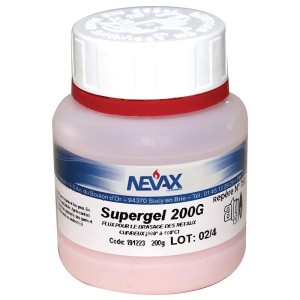Supergel brasage pour gaz Agréé ATG