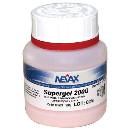 Supergel brasage pour gaz Agréé ATG
