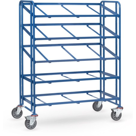 Servante pour bacs plastiques 5 étages de 3 bacs