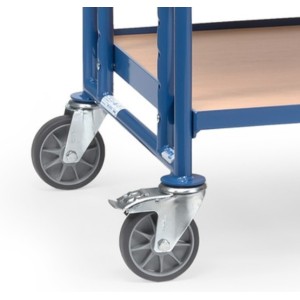 Servante pour bacs plastiques 3 plateaux 250 kg