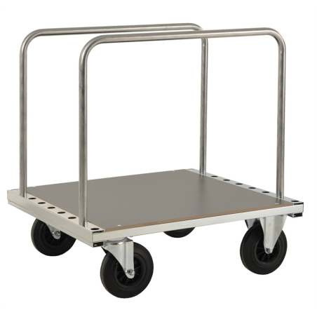 Chariot porte panneaux avec arceaux 500 kg