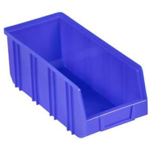 16 Bacs à bec - 6l - 335x145x125mm - couleur bleu