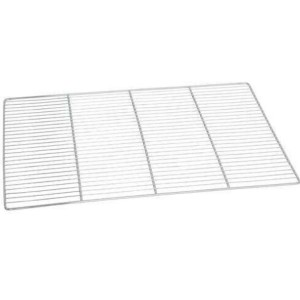 Grille en fil chromé 600x400mm - 28 fils