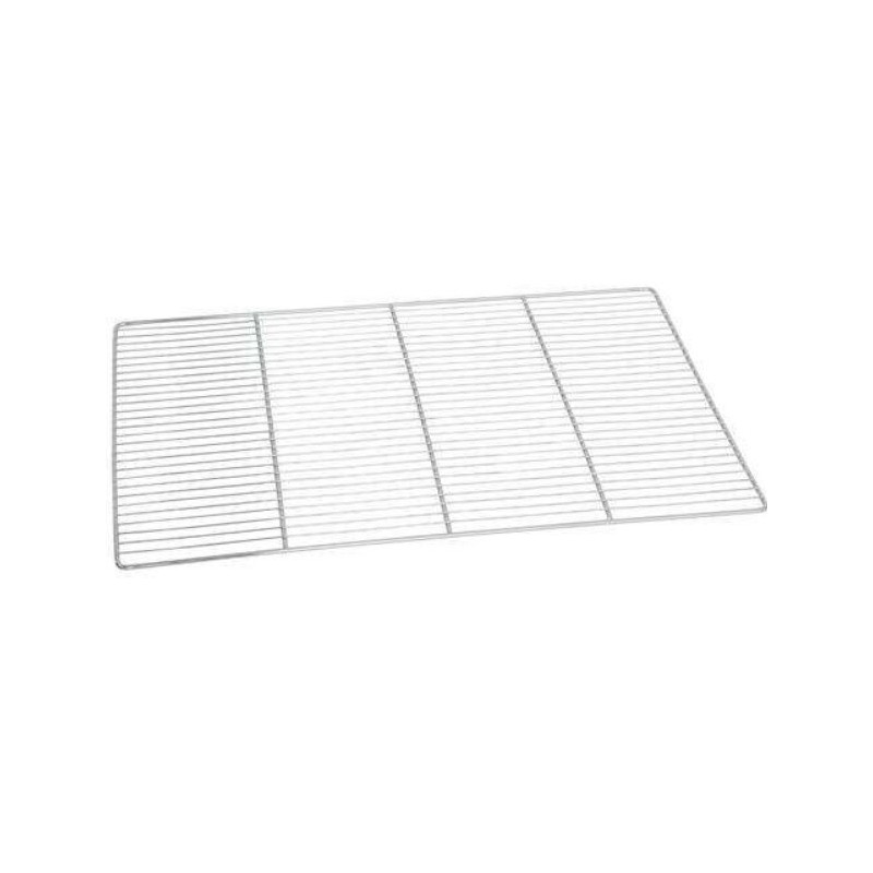 Grille en fil chromé 600x400mm - 28 fils