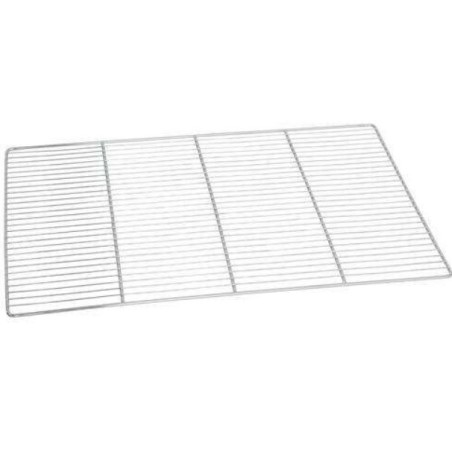 Grille en fil chromé 600x400mm - 28 fils