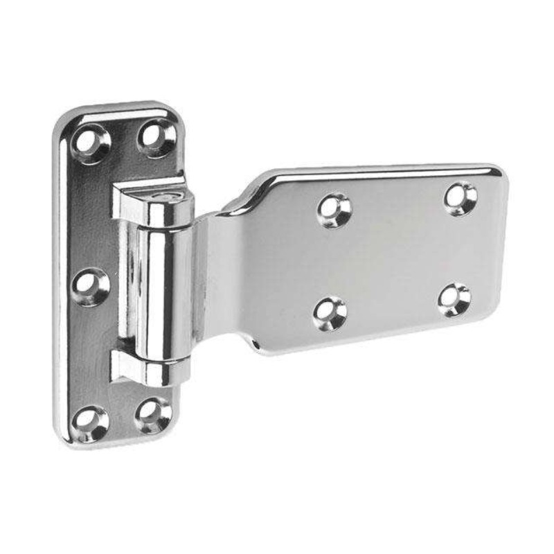 Charnière sans rampe pour porte plate