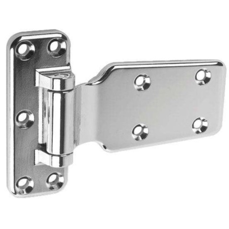 Charnière sans rampe pour porte plate