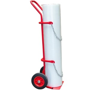 Diable 1 bouteille 200 kg roues caoutchouc
