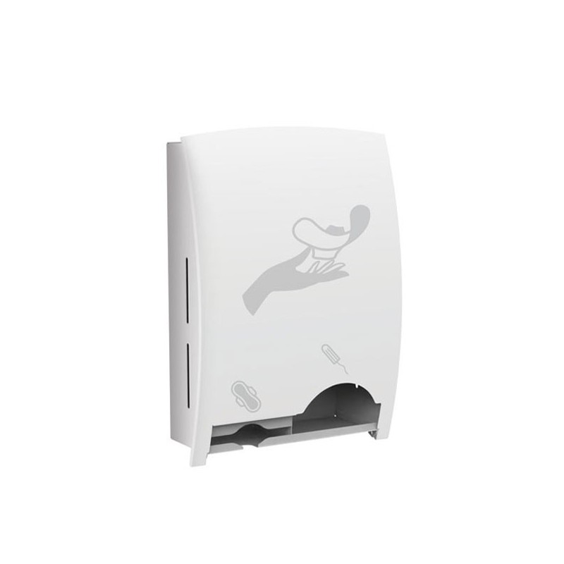 Distributeur de protections hygiéniques féminines 300 mm