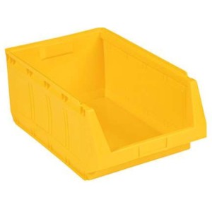 Lot 4 Bacs à bec 52 L - 580x363x250mm rouge