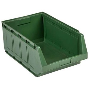 Lot 4 Bacs à bec 52 L - 580x363x250mm vert