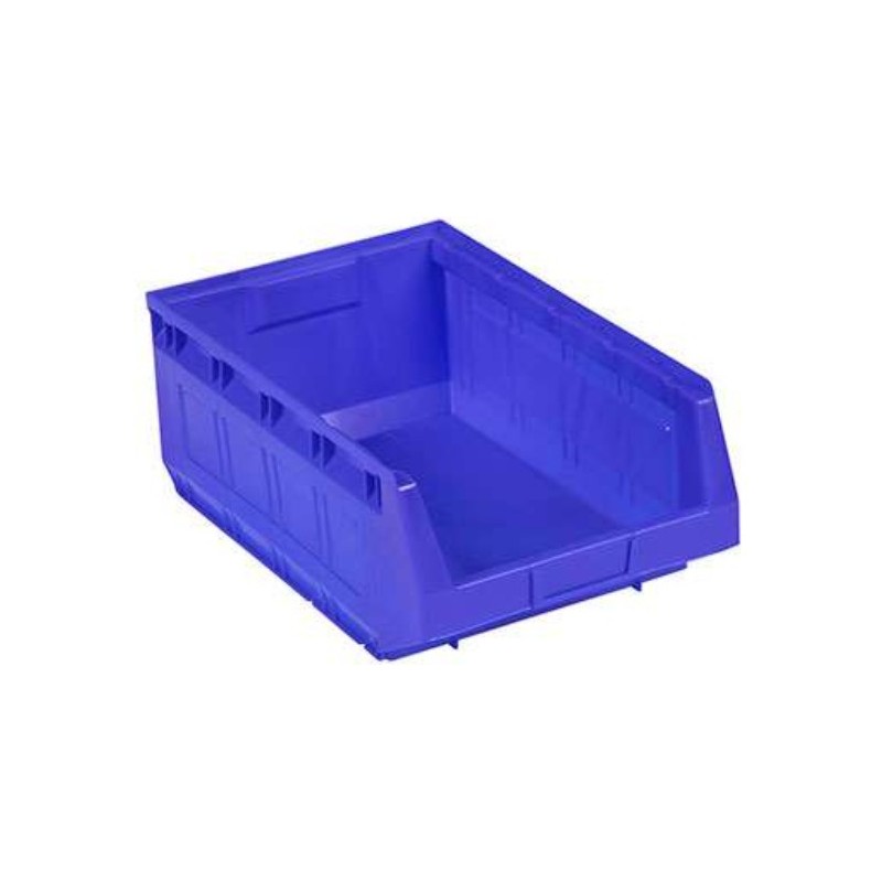 Lot 12 Bacs à bec 30 L - 485x303x190 mm bleu