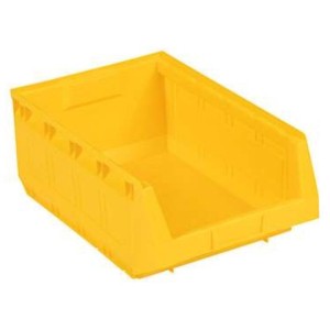 Lot 12 Bacs à bec 30 L - 485x303x190 mm jaune