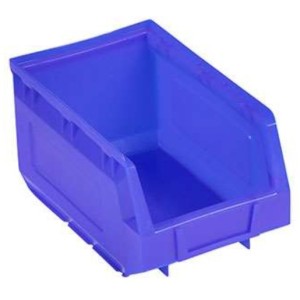 Lot 38 Bacs à bec 3.5 litres - 240x145x125 mm bleu