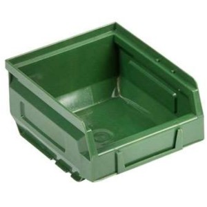 Lot 100 Bacs à bec 750ml - 120x103x62 mm vert