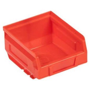 Lot 100 Bacs à bec 750ml - 120x103x62 mm rouge