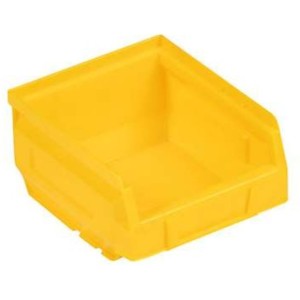 Lot 100 Bacs à bec 750ml - 120x103x62 mm jaune