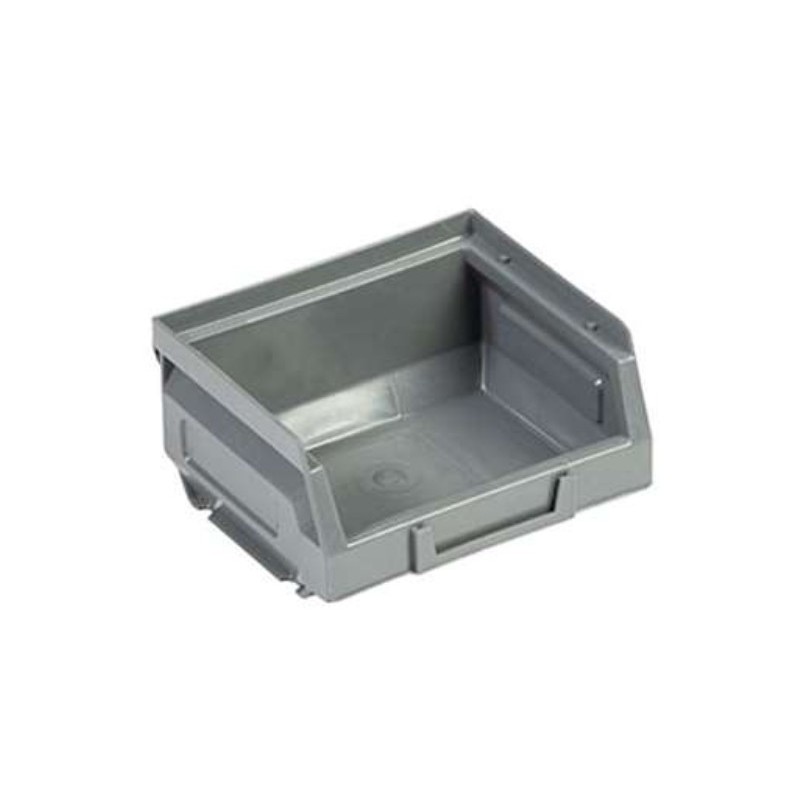 Lot 100 Bacs à bec 400ml - 90x103x55 mm gris