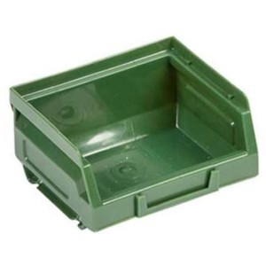 Lot 100 Bacs à bec 400ml - 90x103x55 mm vert