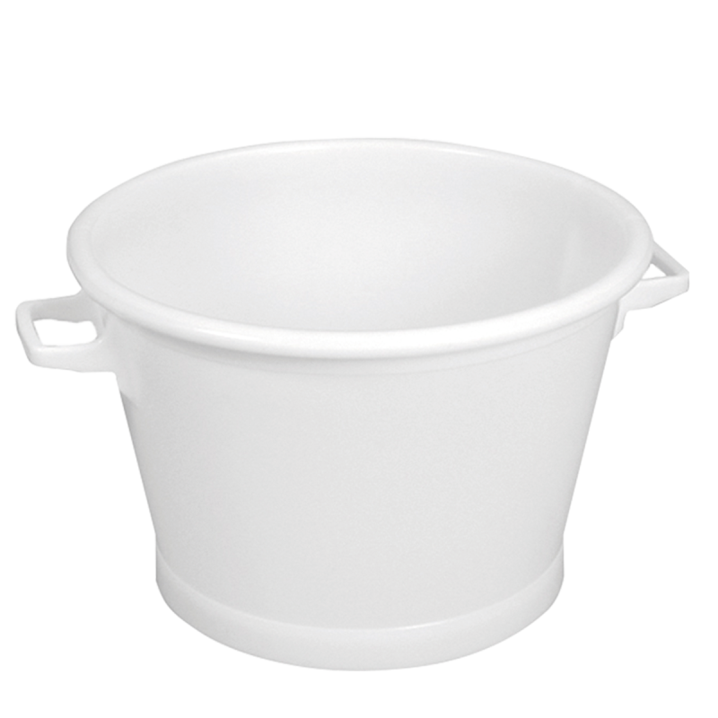 Cuve 35 litres ronde fond renforcé - blanc