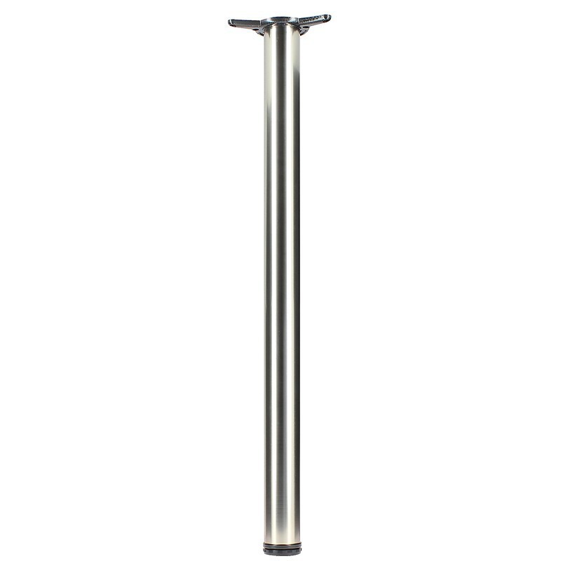 Pied de table diamètre 76mm - Hauteur 1100mm