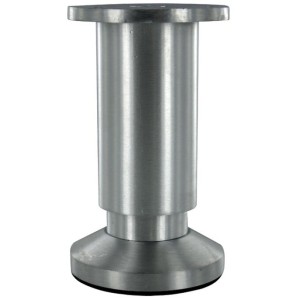 Pieds de meuble en aluminium rond diamètre 38 mm