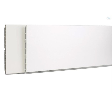 Plinthe de caisson en PVC - Longueur 3,85 m alu