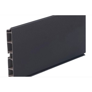 Plinthe de caisson en PVC - Longueur 3,85 m alu