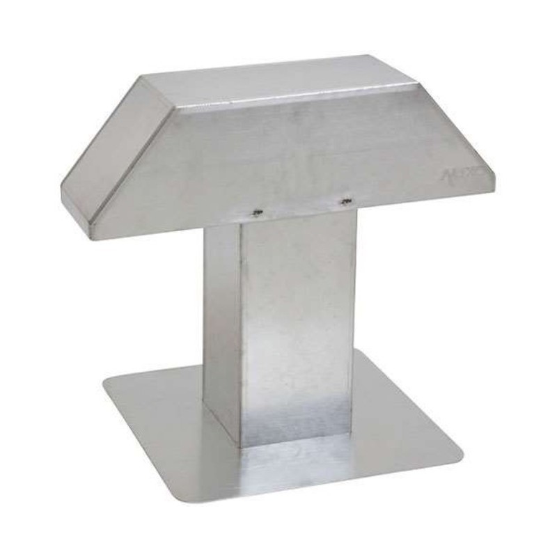 Passage aluminium - 200x200mm - 2 sorties