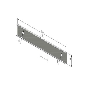Eclisse clipsable 60mm