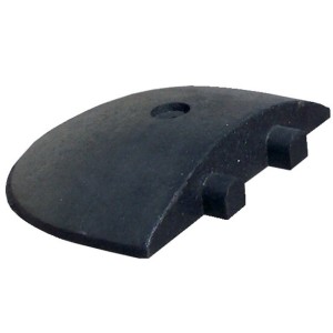Embout noir pour ralentisseur monobloc