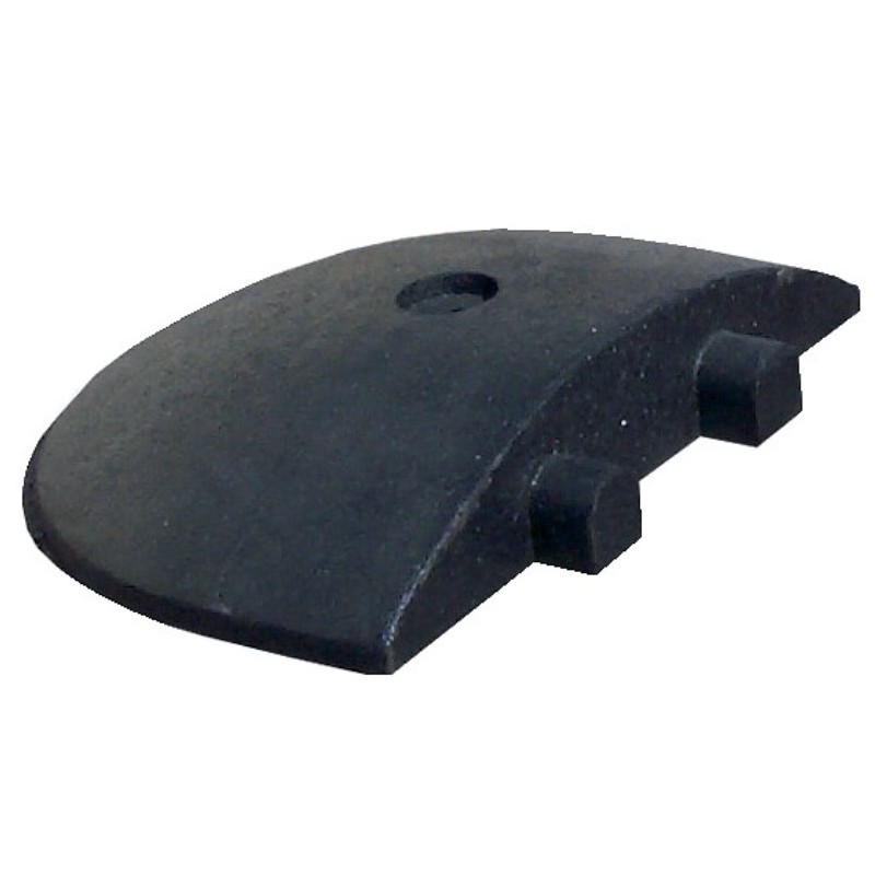 Embout noir pour ralentisseur monobloc