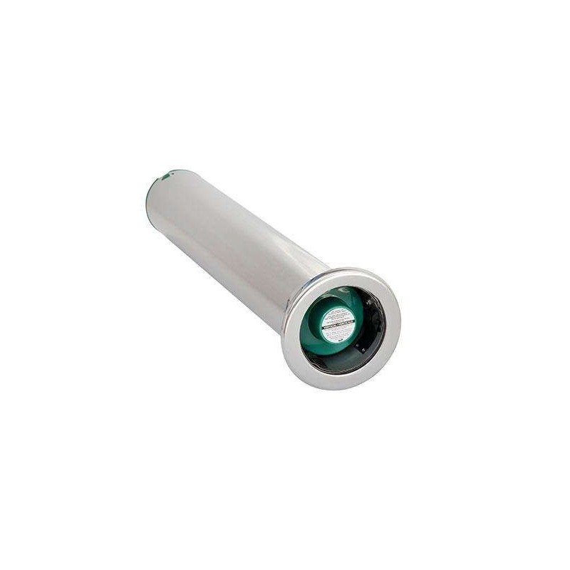 Distributeur de gobelets 597 mm à encastrer inox - horizontal - 56-81mm
