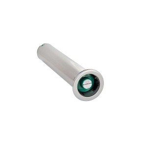 Distributeur de gobelets 457 mm à encastrer inox - horizontal - 56-81mm